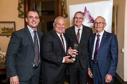 James Paulsen (Executive Director International Leaders),Tony Vella (Operations Manager Downes Group), Simon Passlow – Director Downes Group and Hon. Keith De Lacy